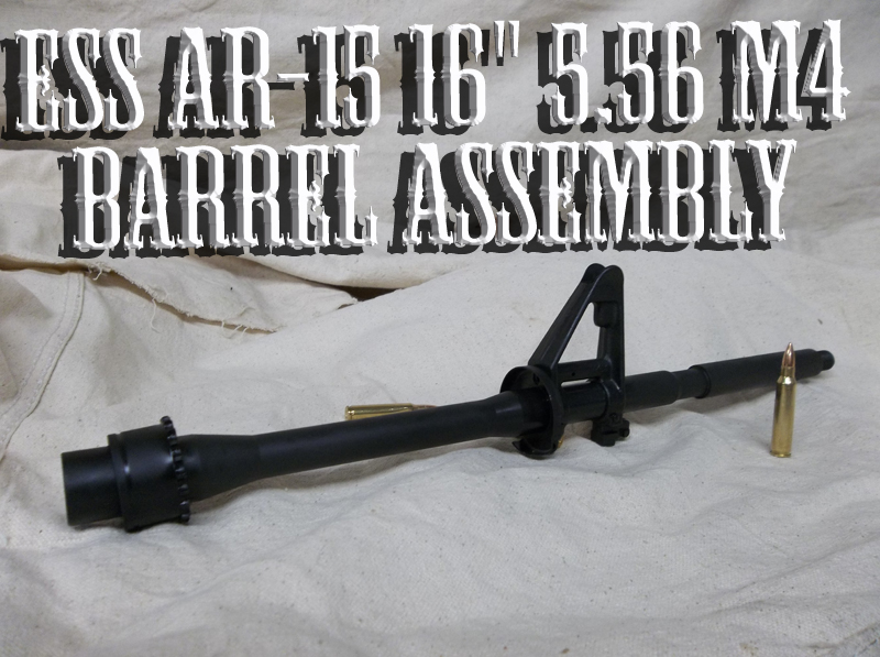ESS AR-15 16" 5.56 M4 Barrel Assembly Phosphate Coated
